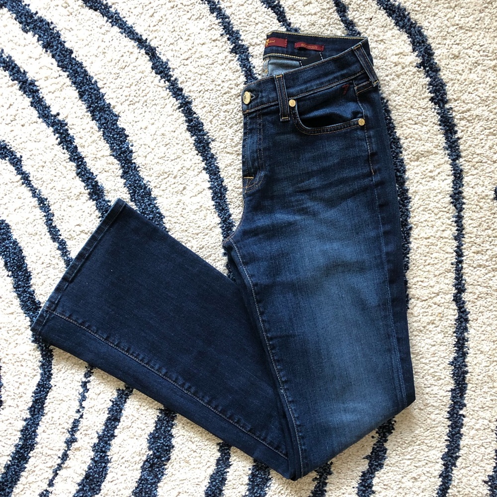 7 for All Mankind “Tailorless” bootcut jeans